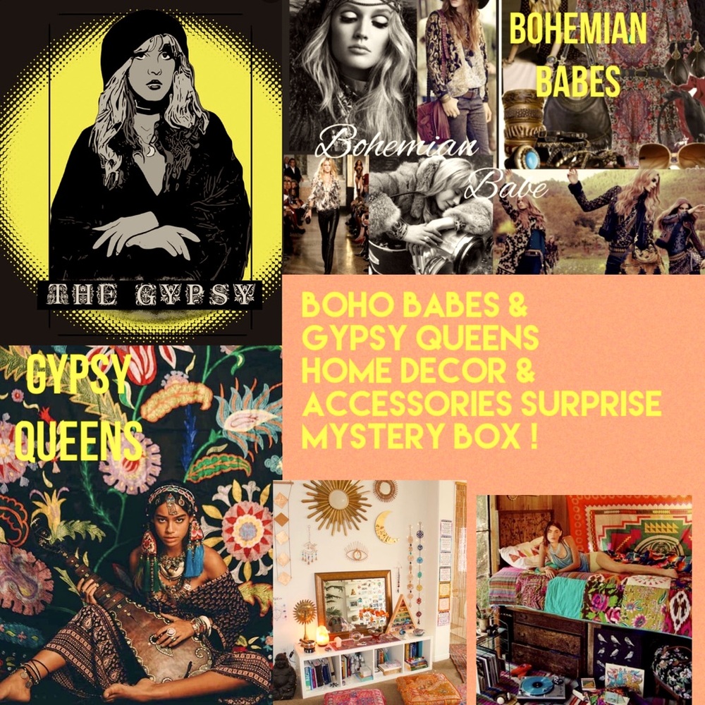 🌙☀️ Bohemian Gypsy Decor & Accessories Mystery Box☀️🌙
